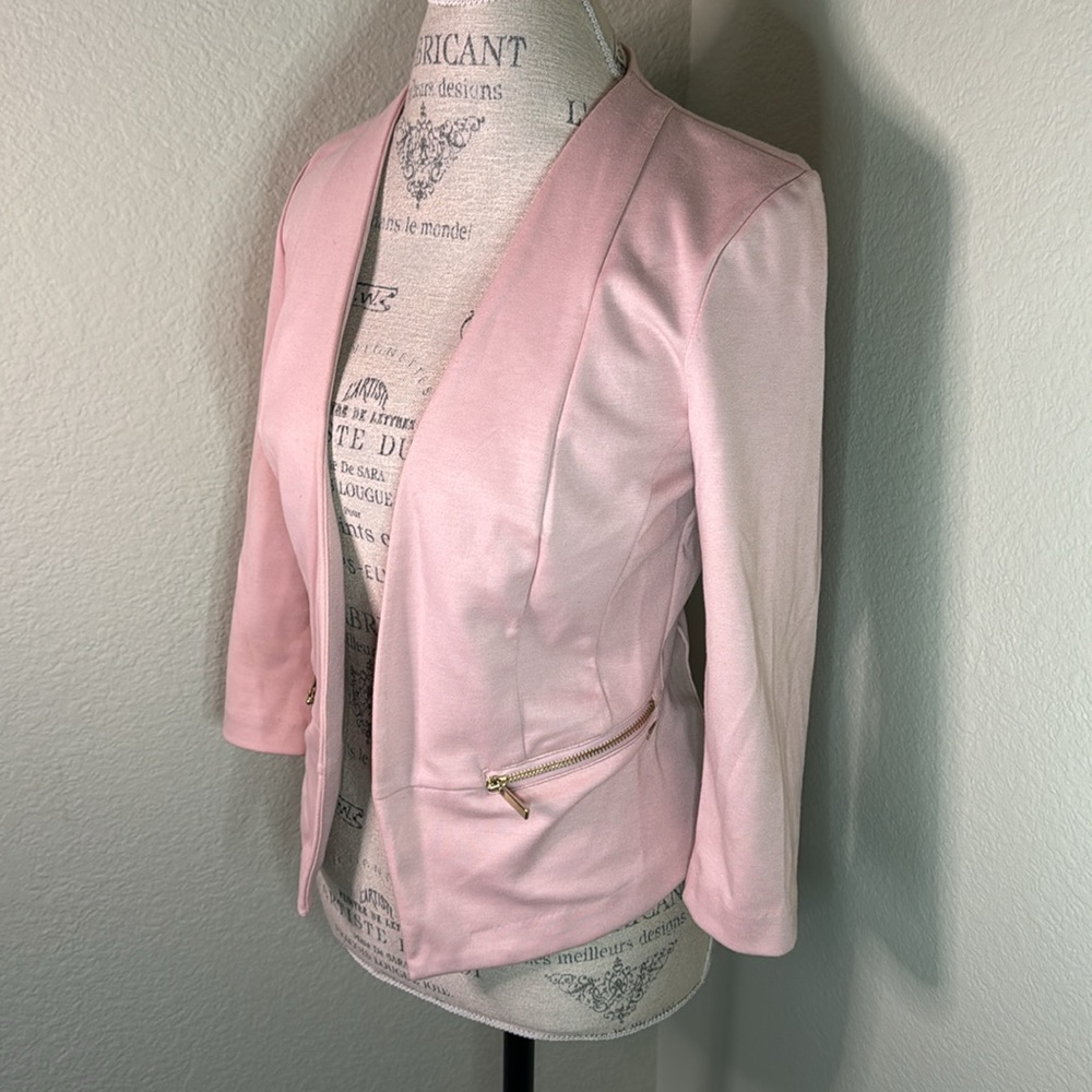 Guess Blush Suede Blazer - Picture 3 of 8